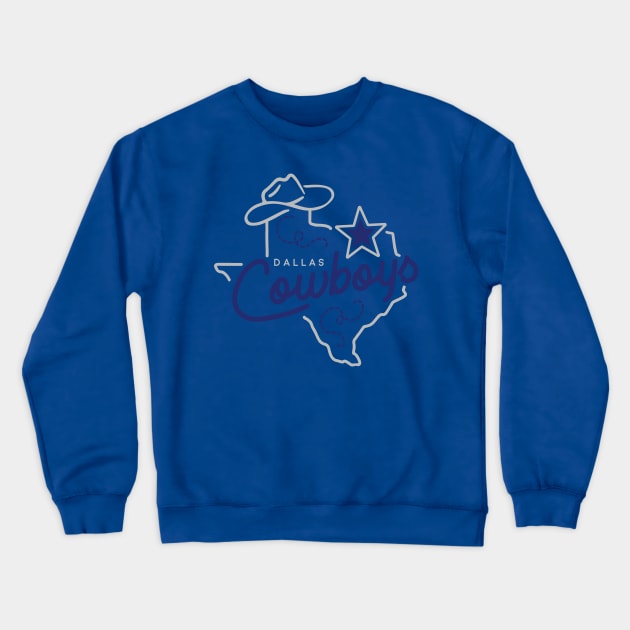 Cowboys Crewneck Sweatshirt by luckybengal